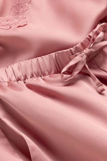 Damen - Shorty-Pyjama - rosa