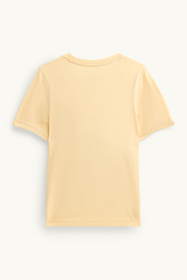 Femmes - T-shirt - regular fit - jaune