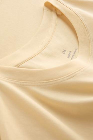 Femmes - T-shirt - regular fit - jaune
