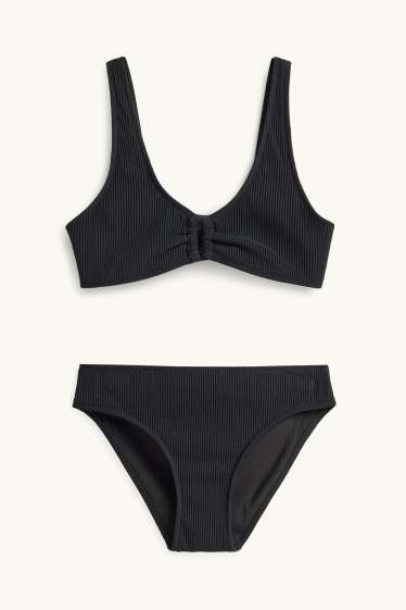 Bambine - Bikini - a coste - LYCRA® XTRA LIFE™ - nero