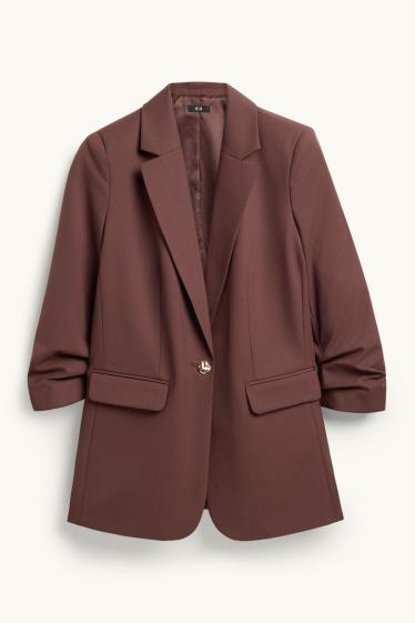 Donna - Blazer business - regular fit - marrone