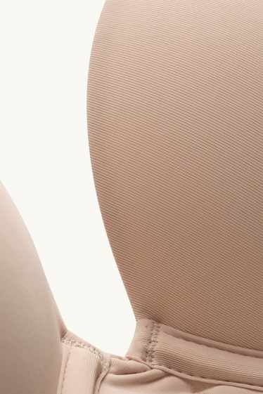 Dona - Sostenidors amb cèrcol - PLUNGE - push-up - enconxat - LYCRA® - beix