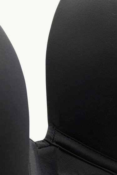Dona - Sostenidors amb cèrcol - PLUNGE - push-up - enconxat - LYCRA® - negre