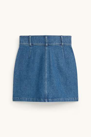 Dames - Spijkerrok - blauw