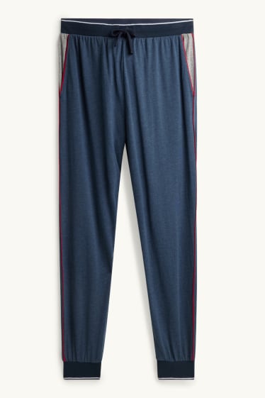 Men - Pyjama bottoms - dark blue