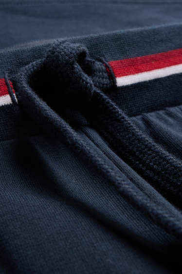 Hommes - Pyjashorts - bleu foncé
