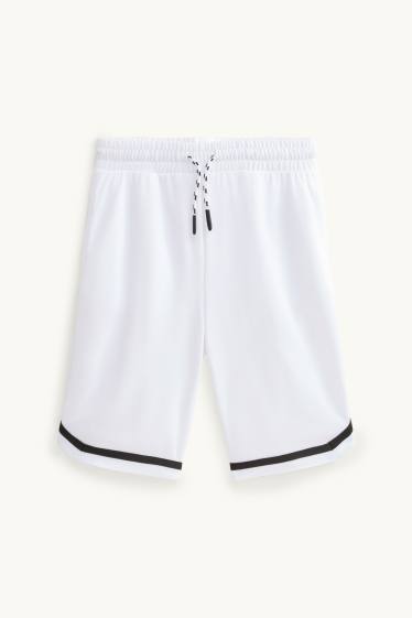 Children Boys - Bermuda shorts - white