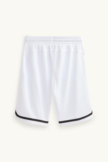 Children Boys - Bermuda shorts - white