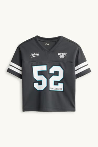 Kinderen: jongens - New York - T-shirt - zwart