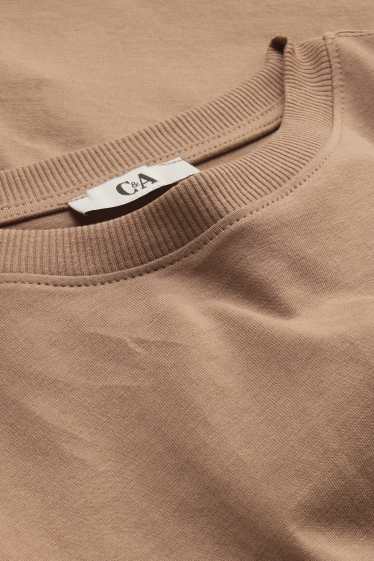 Mujer - Camiseta - relaxed fit - marrón