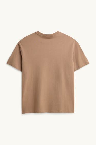 Mujer - Camiseta - relaxed fit - marrón