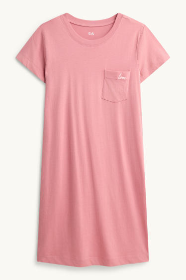 Women - Nightdress - rose