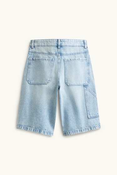 Copii - Băieți - Bermude de blugi - denim-albastru