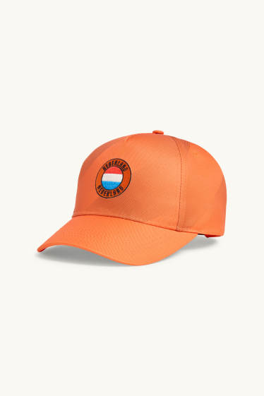 Children Boys - Netherlands - baseball cap - orange