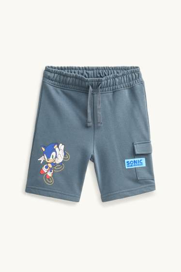 Children Boys - Sonic - Bermuda shorts - blue