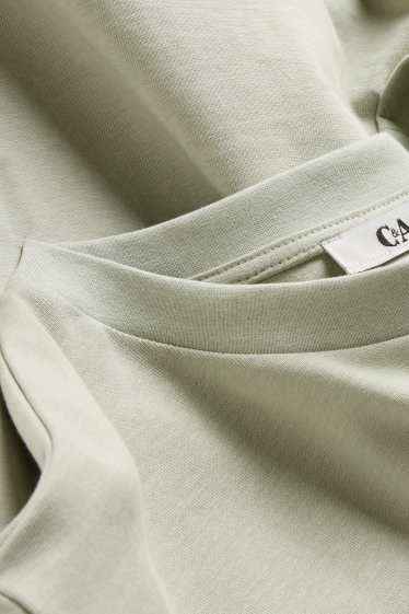 Dames - T-shirt - relaxed fit - lichtgroen