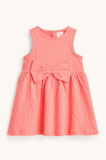 Nadó nena - Vestit per a nadó - texturat - préssec