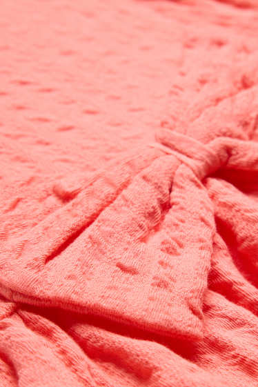 Nadó nena - Vestit per a nadó - texturat - préssec