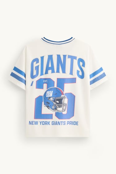 Enfants filles - New York Giants - T-shirt - blanc / bleu