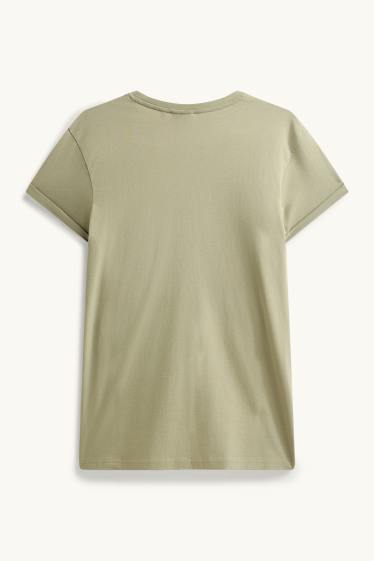 Herren - T-Shirt - Regular Fit - khaki