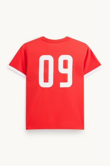 Kinderen: jongens - Turkije - T-shirt - rood