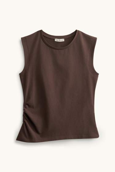 Kinder Mädchen - Top - braun