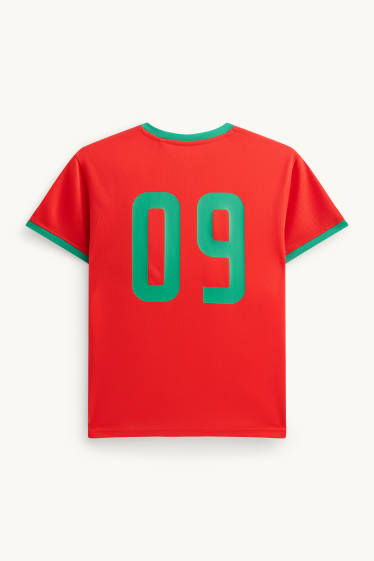 Enfants garçons - Maroc - T-shirt - rouge
