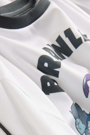 Children Boys - Brawl Stars - short sleeve T-shirt - white