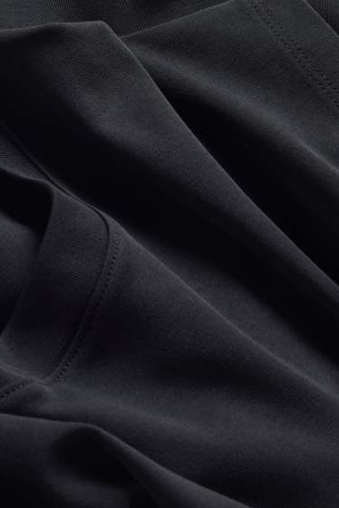 Damen - T-Shirt - Regular Fit - schwarz