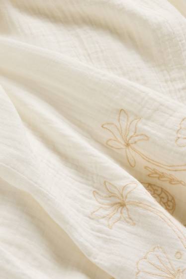 Kinder Mädchen - Strand - Rock - cremeweiß