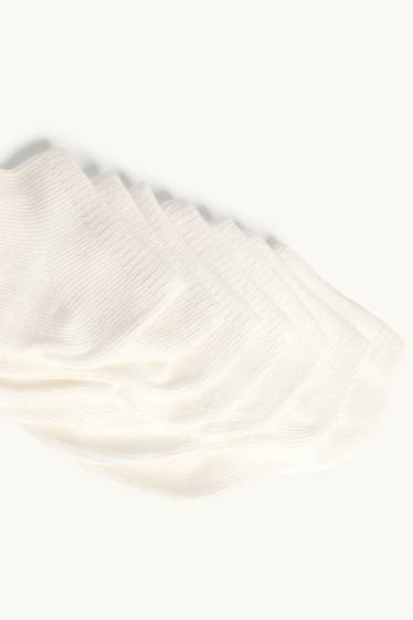 Nadó nena - Paquet de 7 - mitjons turmellers - blanc