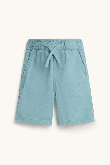 Copii - Băieți - Bermude - structurate - albastru deschis