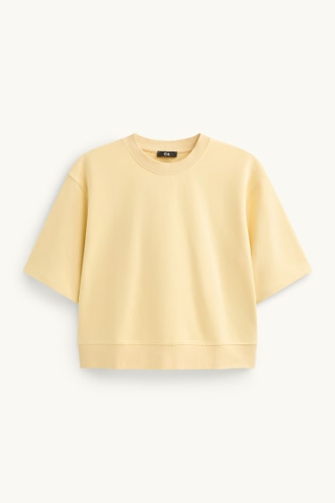 Dames - Sweatshirt - geel