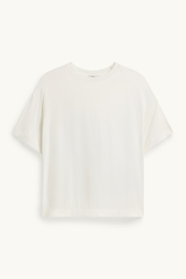 Femmes - T-shirt - regular fit - blanc