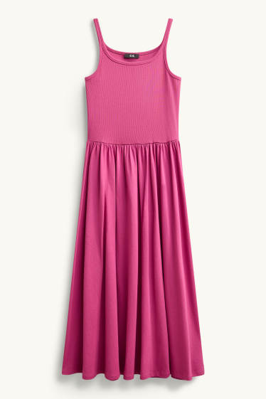 Femmes - Robe Fit & Flare - rose