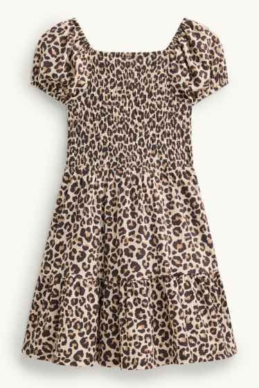 Nena - Vestit - estampat - beix