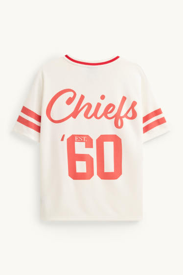 Nena - Kansas City Chiefs - samarreta de màniga curta - blanc/vermell