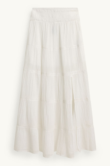 Damen - Rock - weiß