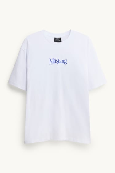 Bărbați - Tricou - relaxed fit - Ford Mustang - alb
