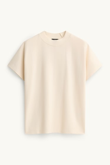 Femmes - T-shirt - regular fit - crème