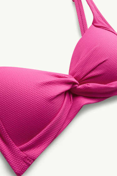 Dames - Bikinitop - bandeau - voorgevormd - LYCRA® XTRA LIFE™ - roze