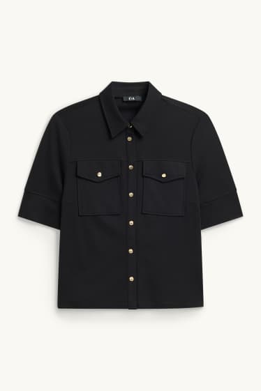 Dona - Camisa brusa - negre