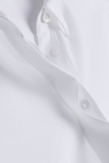 Damen - Bluse - weiß