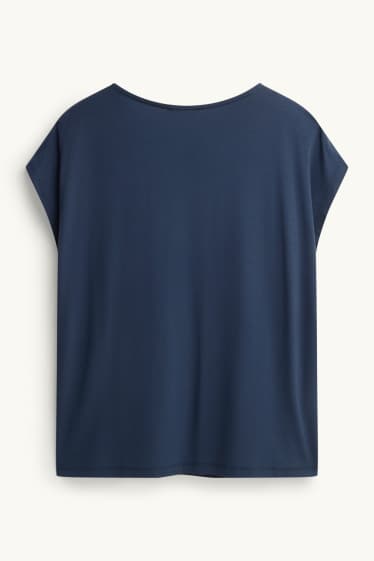 Donna - T-shirt - regular fit - blu scuro