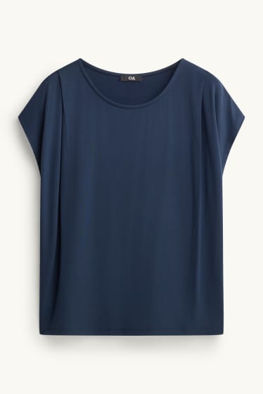 Donna - T-shirt - regular fit - blu scuro