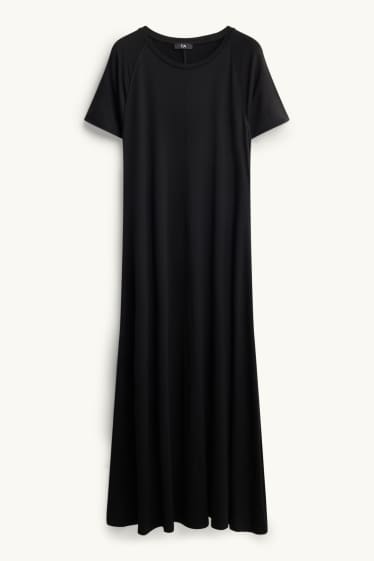 Damen - A-Linien Kleid - schwarz