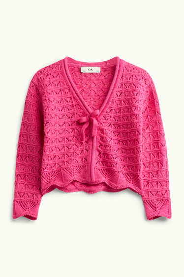 Bambine - Cardigan - fucsia
