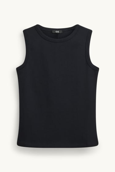 Damen - Top - schwarz