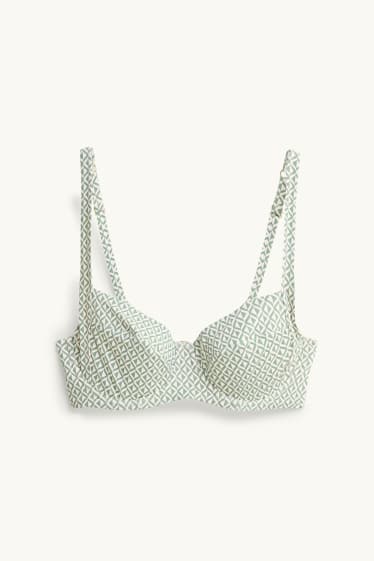 Donna - Reggiseno bikini con ferretti - LYCRA® XTRA LIFE™ - verde chiaro