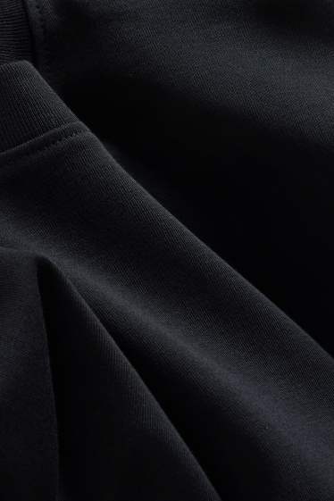 Dames - Sweatshirt - oversized - zwart